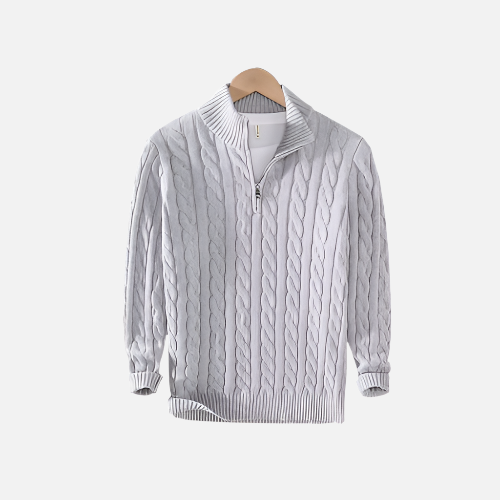 Half Zip Turtleneck