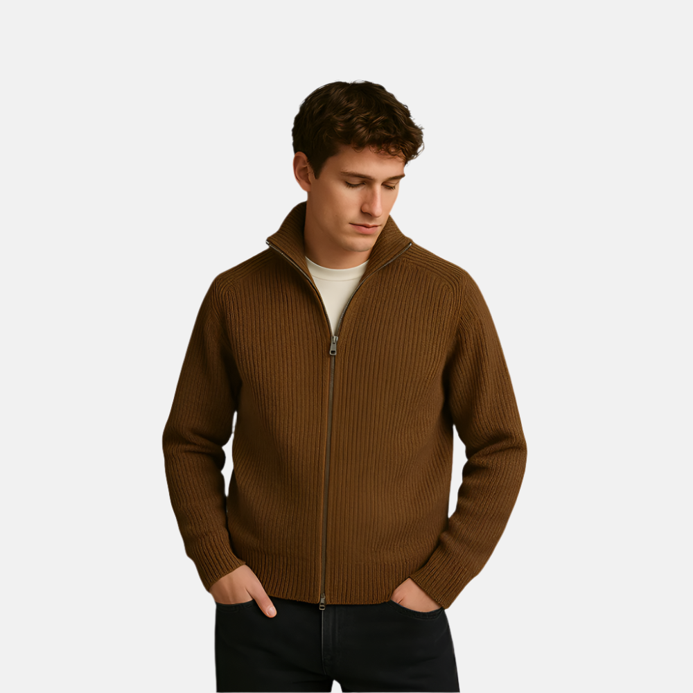 Brun 2-Way Zipper