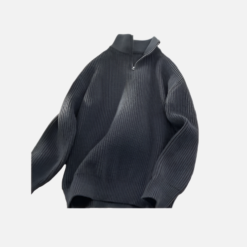 Knitted Half Zip