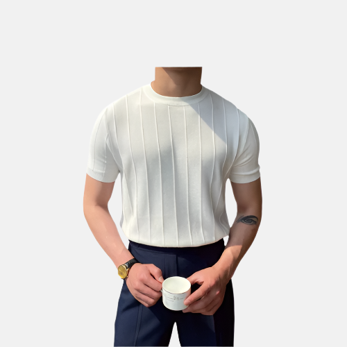 Gestricktes T-Shirt
