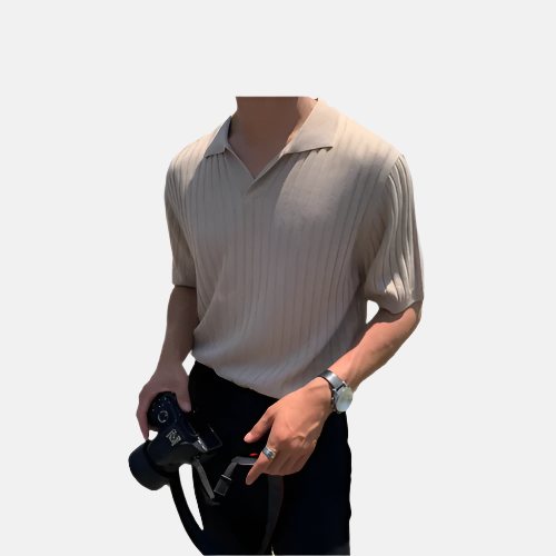 Gestreiftes Polo 