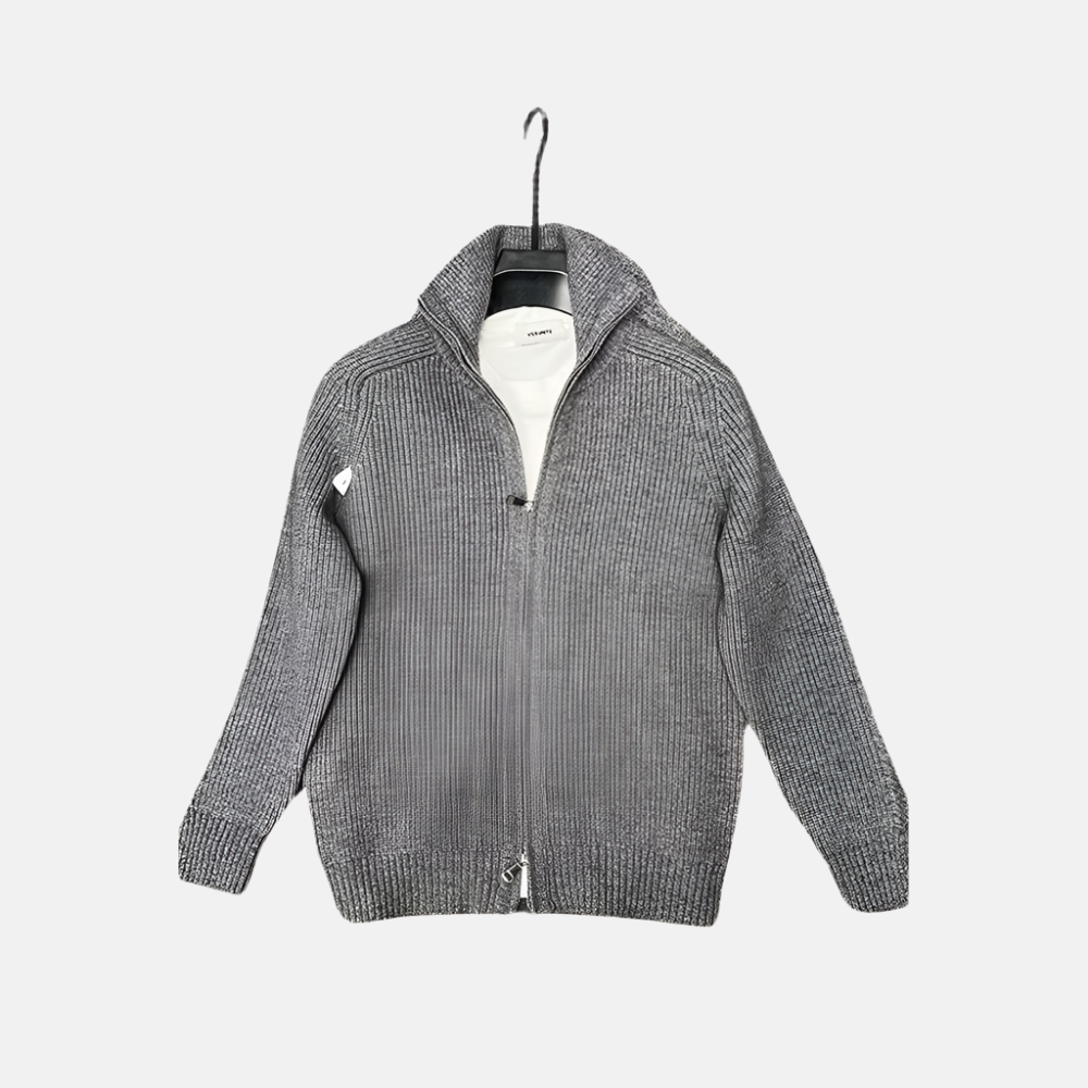 Grå 2-Way Zipper