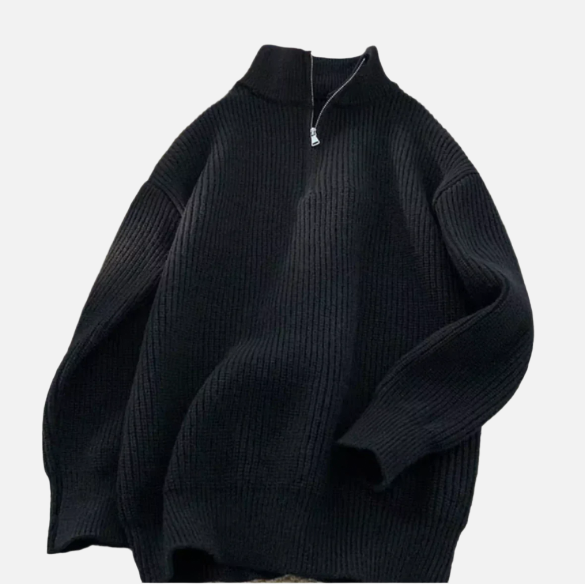 Knitted Half Zip